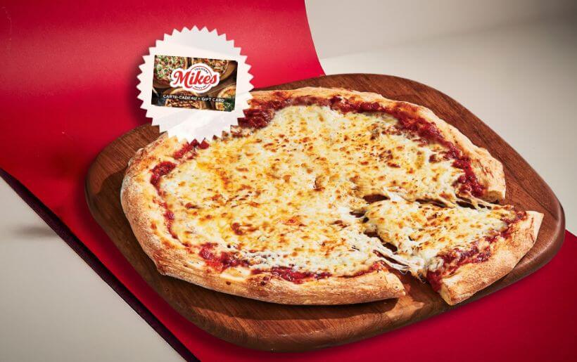 Promotion carte-cadeau pizza neapolitaine gratuite